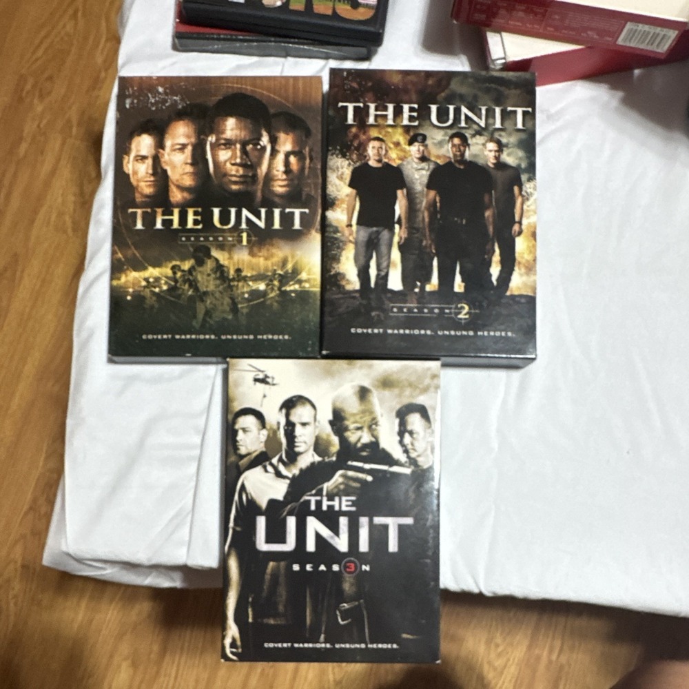 The Unit Seasons 1-3 DVD Box Set 20th Century Fox Action TV Series David Mamet